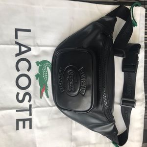 Supreme Lacoste Black Side Bag Fanny Waist Pack